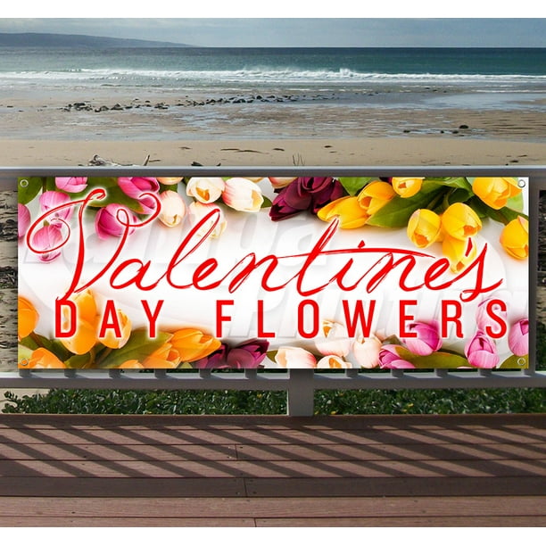 Flag, Store New Many Sizes Available Advertising Happy Valentines Day 13 oz Heavy Duty Vinyl Banner Sign with Metal Grommets Flag, Store New Many Sizes Available Advertising Happy Valentines Day 13 oz Heavy Duty Vinyl Banner Sign with Metal Grommets